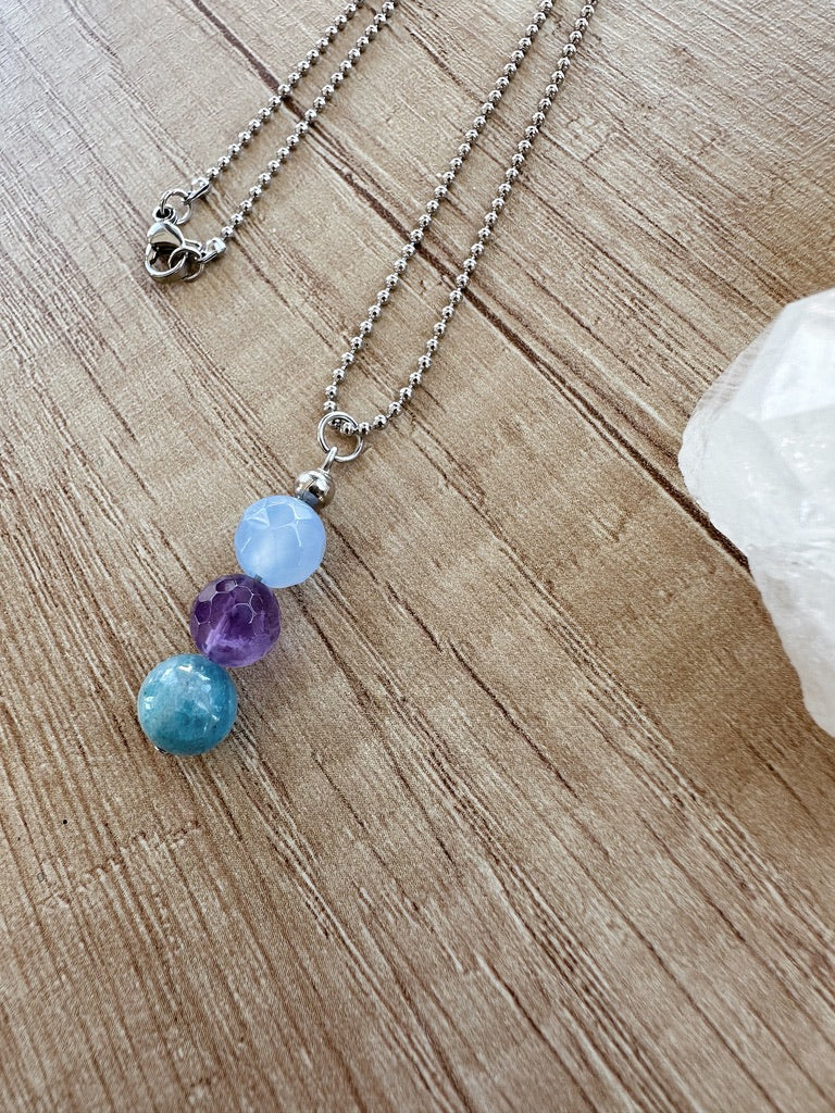 collar "azul"